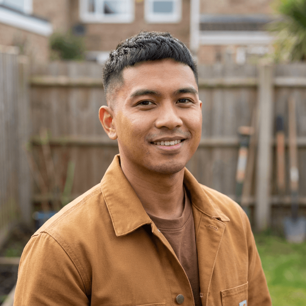 Portrait of Marcus, restaurant owner